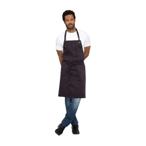 ABAQ054-EGG Chef Works Dorset Bib Apron Globe Importers Adelaide Hospitality Supplies