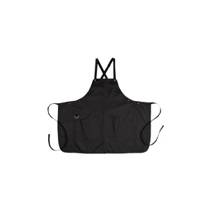 ABN01-BLK-0 Chef Works Largo Bib Apron Globe Importers Adelaide Hospitality Supplies