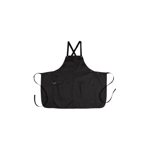 ABN01-BLK-0 Chef Works Largo Bib Apron Globe Importers Adelaide Hospitality Supplies