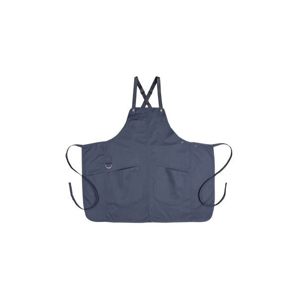ABN01-BLU-0 Chef Works Largo Bib Apron Globe Importers Adelaide Hospitality Supplies