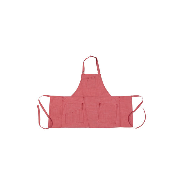 ABN02W-CRL-0 Urban Collection Medford Short Bib Apron Globe Importers Adelaide Hospitality Supplies