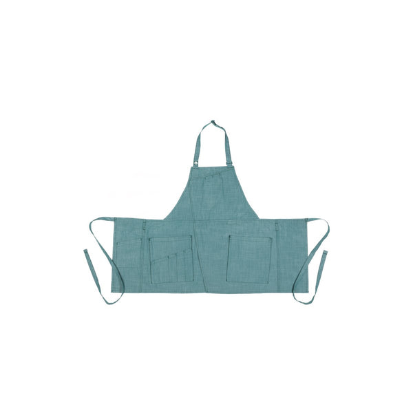 ABN02W-JAD-0 Urban Collection Medford Short Bib Apron Globe Importers Adelaide Hospitality Supplies