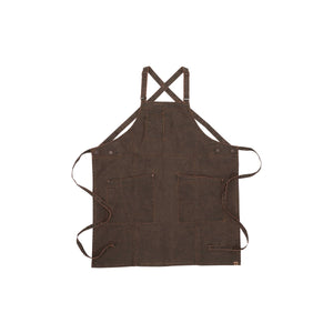 ABX02-ACR Chef Works Denver Cross-Back Bib Apron Globe Importers Adelaide Hospitality Supplies