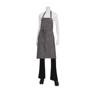 ABXX052-BSL Chef Works Corvallis Bib Apron Globe Importers Adelaide Hospitality Supplies