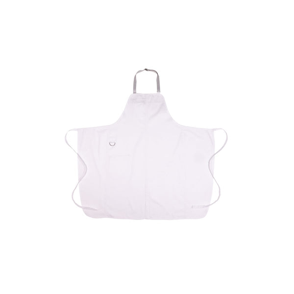 ACN01-WHT-0 Chef Works Brio Chefs Bib Apron Globe Importers Adelaide Hospitality Supplies