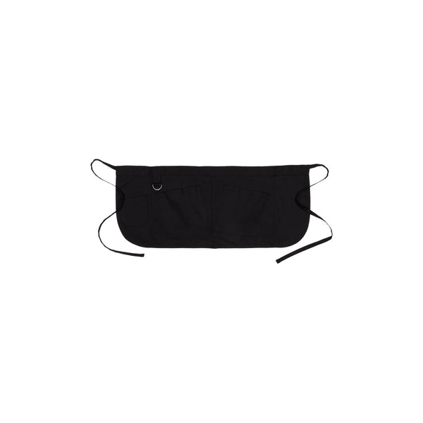 AHN05-BLK-0 Chef Works Largo Half Bistro Apron Globe Importers Adelaide Hospitality Supplies