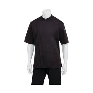 BCSZ009-BLK-5XL Chef Works Springfield Chef Jacket Men Globe Importers Adelaide Hospitality Supplies