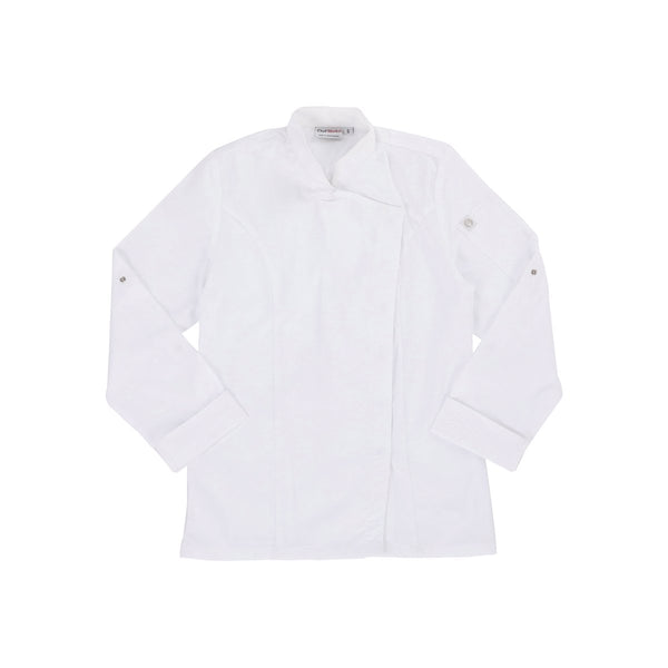 BCWMC007-WHT-2XL Chef Works Lansing Chef Jacket Women Globe Importers Adelaide Hospitality Supplies