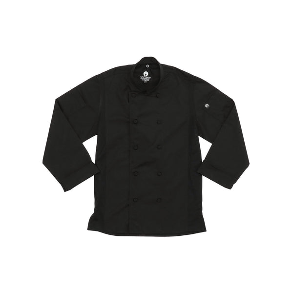 CBC01-BLK-3XL Chef Works Bowden Chef Jacket Globe Importers Adelaide Hospitality Supplies