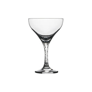 CC744616 Pasabahce Twist Champagne / Cocktail Saucer Globe Importers Adelaide Hospitality Suppliers