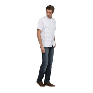 CES02-WHT-3XL Chef Works Bristol Signature Series Chef Jacket Globe Importers Adelaide Hospitality Supplies