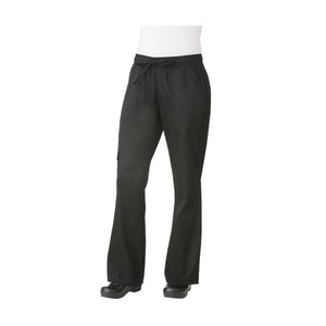 CPWO-BLK-3XL Chef Works Cargo Chef Pants Women Globe Importers Adelaide Hospitality Supplies