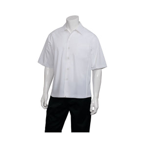 CSCV-WHT-4XL Cool Vent Cook Shirt Men White Globe Importers Adelaide Hospitality Supplies
