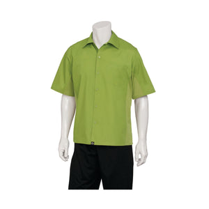 CSMV-LIM-4XL Universal Shirt Men Lime Globe Importers Adelaide Hospitality Supplies