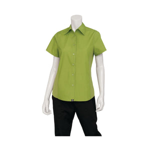 CSWV-LIM-2XL Universal Shirt Women Lime Globe Importers Adelaide Hospitality Supplies