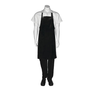 CWPVS-BLK Chef Works PVC Bib Apron Short Globe Importers Adelaide Hospitality Supplies