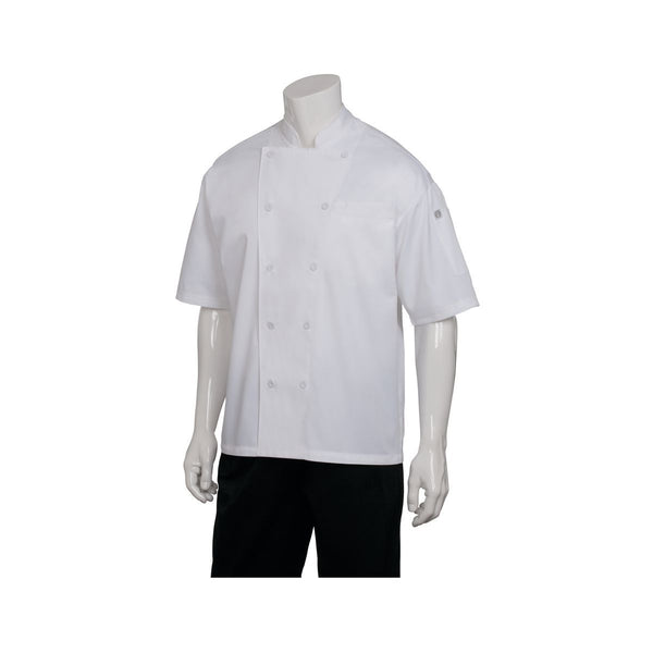 EWCV-WHT-3XL Chef Works Palermo Executive Chef Jacket Globe Importers Adelaide Hospitality Supplies