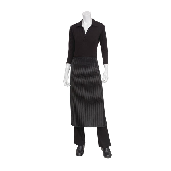 F24-BWP Chef Works 3/4 Bistro Apron Globe Importers Adelaide Hospitality Supplies