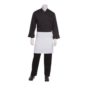 F28-WHT Chef Works Half Bistro Apron Globe Importers Adelaide Hospitality Supplies