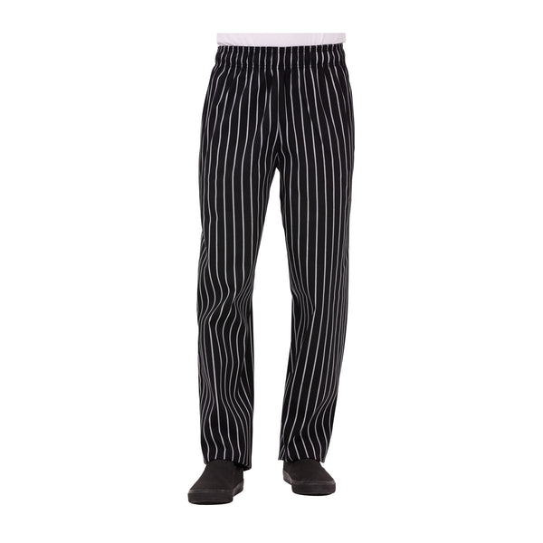 GSBP-5XL Chef Works Designer Baggy Chef Pants With Chalkstripe Globe Importers Adelaide Hospitality Supplies