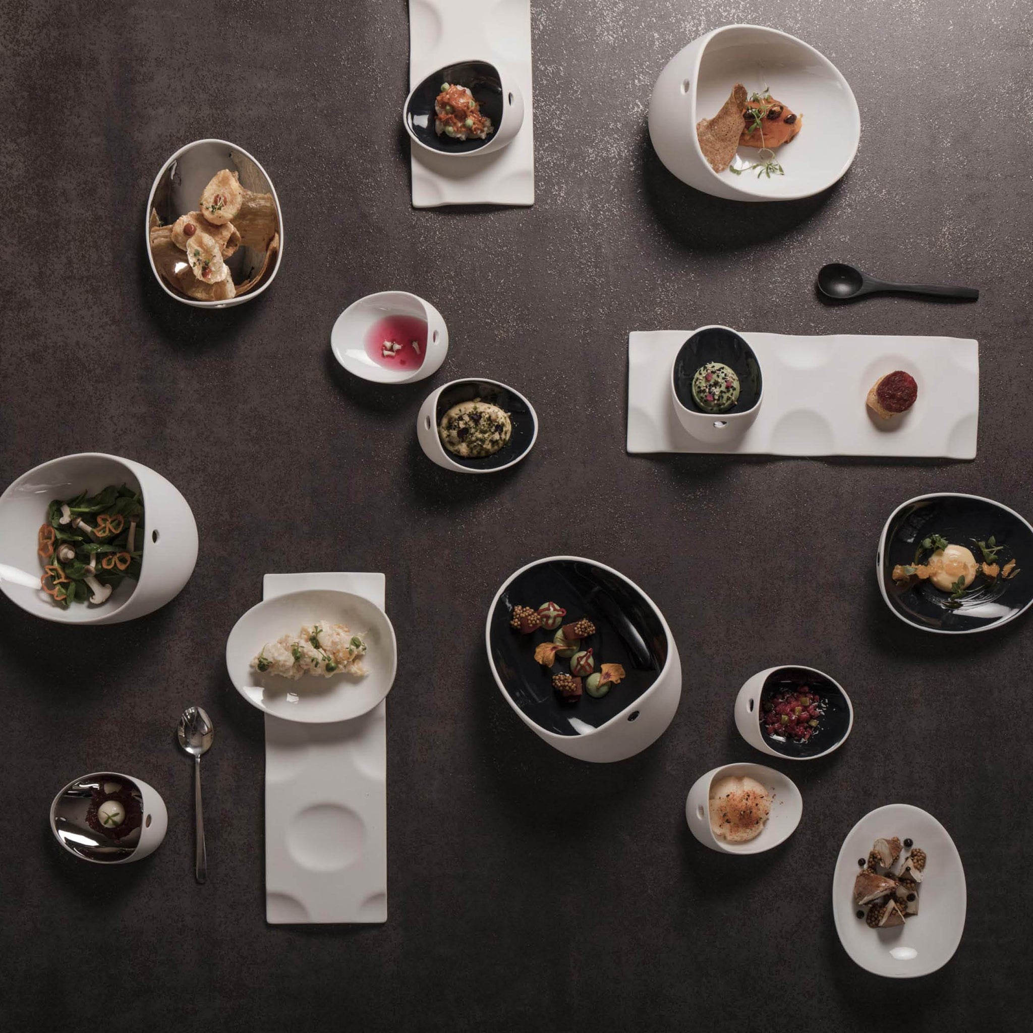 Cookplay Jomon Black & White Globe Importers Adelaide Hospitality Supplies