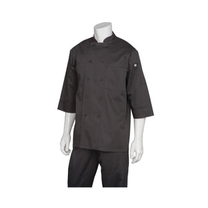 JLCL-BLK-3XL Chef Works Morocco Chef Jacket Globe Importers Adelaide Hospitality Supplies