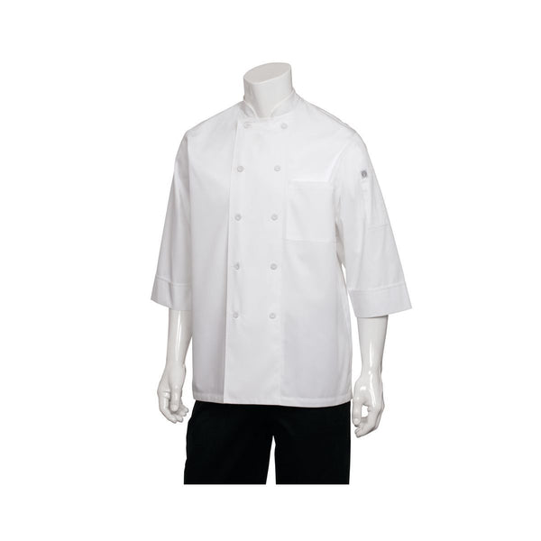 JLCL-WHT-3XL Chef Works Morocco Chef Jacket Globe Importers Adelaide Hospitality Supplies