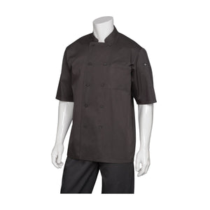 JLCV-BLK-5XL Chef Works Montreal Cool Vent Chef Jacket Globe Importers Adelaide Hospitality Supplies