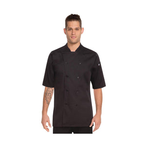 K150-BLK-3XL Avignon Bistro Shirt Men Black Globe Importers Adelaide Hospitality Supplies