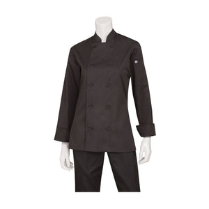 LWLJ-BLK-2XL Chef Works Sofia Chef Jacket Globe Importers Adelaide Hospitality Supplies