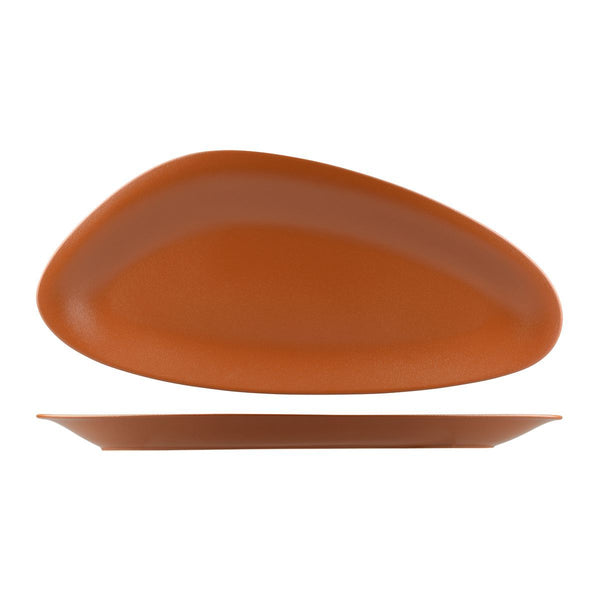 72.NFBC500.T RAK Neofusion Terra Oval Platter 500x230mm Globe Importers Adelaide Hospitality Supplies