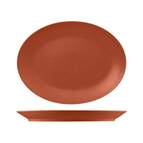 NFNNOP36BW RAK Neo Fusion Terra Oval Coupe Platter Globe Importers Adelaide Hospitality Supplies