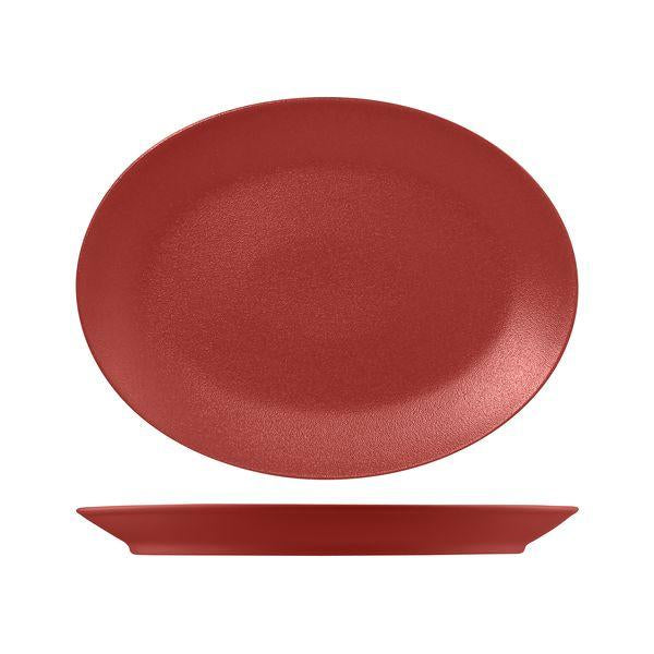NFNNOP36DR RAK Neo Fusion Magma Oval Coupe Plate Globe Importers Adelaide Hospitality Supplies
