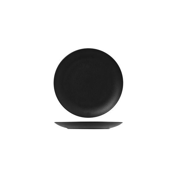 72.NFNNPR21.BK RAK Neofusion Volcano Round Coupe Plate 210mm Globe Importers Adelaide Hospitality Supplies