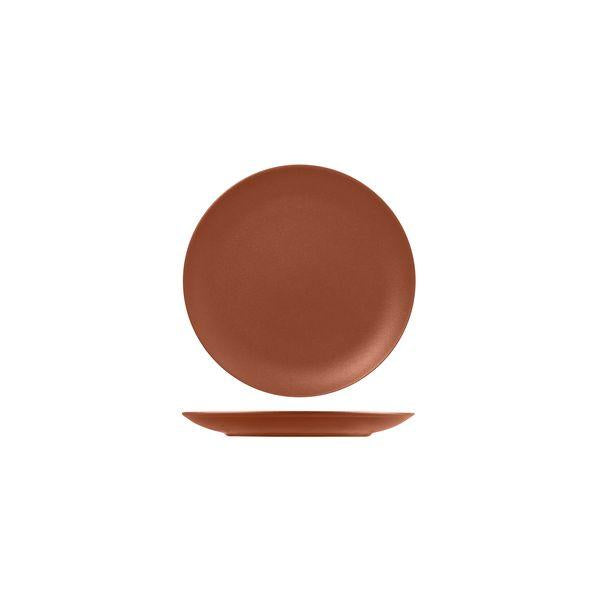 72.NFNNPR21.T RAK Neofusion Terra Round Coupe Plate 210mm Globe Importers Adelaide Hospitality Supplies