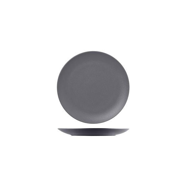 72.NFNNPR21.GY RAK Neofusion Stone Round Coupe Plate 210mm Globe Importers Adelaide Hospitality Supplies