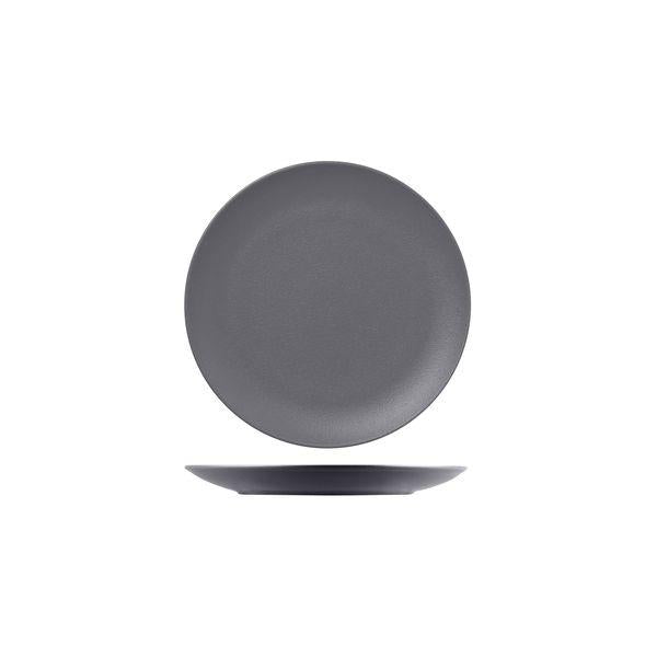 72.NFNNPR24.GY RAK Neofusion Stone Round Coupe Plate 240mm Globe Importers Adelaide Hospitality Supplies