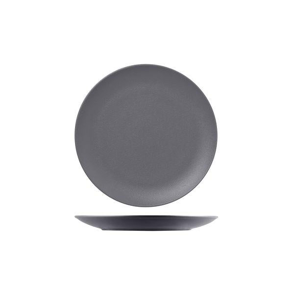 72.NFNNPR27.GY RAK Neofusion Stone Round Coupe Plate 270mm Globe Importers Adelaide Hospitality Supplies