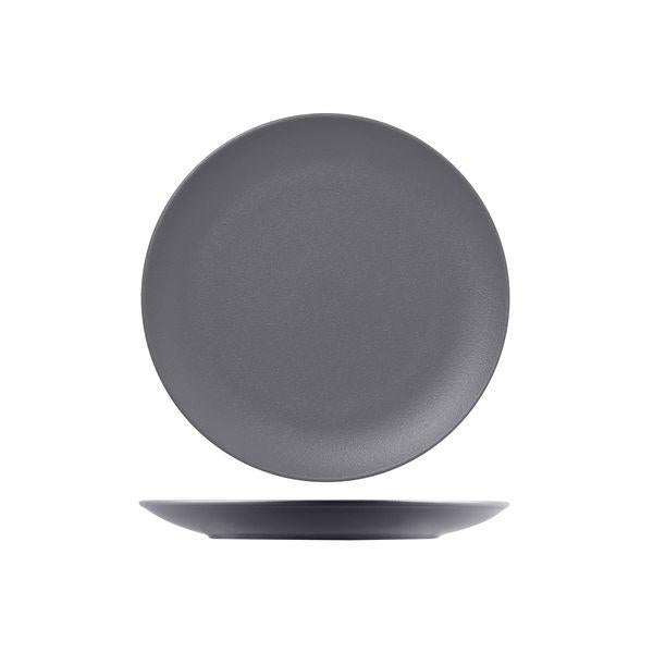 72.NFNNPR31.GY RAK Neofusion Stone Round Coupe Plate 310mm Globe Importers Adelaide Hospitality Supplies
