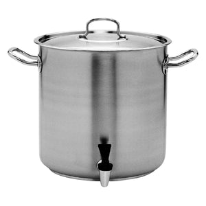P248-045-TR Pujadas Stockpot With Tap Stainless Steel Globe Importers Adelaide