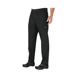 PBN01-BLK-3XL Chef Works Lightweight Slim Chef Pants Globe Importers Adelaide Hospitality Supplies