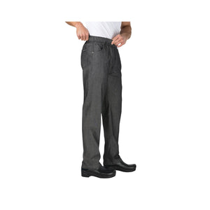 PEE01-BLK-3XL Chef Works Gramercy Chef Pants Globe Importers Adelaide Hospitality Supplies