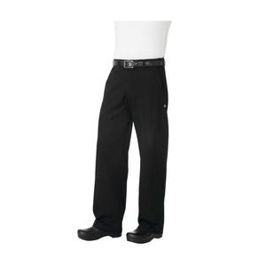 PSER-BLK-3XL Chef Works Professional Series Chef Pants Men Globe Importers Adelaide Hospitality Supplies