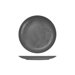 RK3210-GY RAK Porcelain Karbon Shale Round Coupe Plate Globe Importers Adelaide Hospitality Supplies