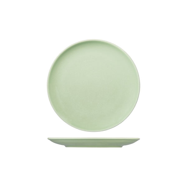 RV3210-GN RAK Vintage Green Round Coupe Plate Globe Importers Adelaide Hospitality Supplies