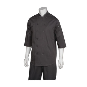 S100-BLK-3XL Chef Works Lisbon Chef Jacket Globe Importers Adelaide Hospitality Supplies
