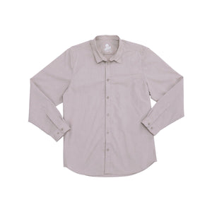 SHC06-LTG-3XL Modern Chambray Dress Shirt Men Light Grey Globe Importers Adelaide Hospitality Supplies