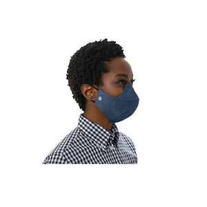 XFC02-IBL-0 Chef Works SKILD SERIES FC1 FACE COVERING Globe Importers Adelaide Hospitality Supplies