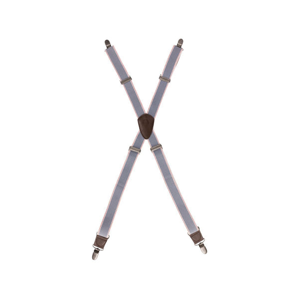 XNS02-NTN Chef Works Urban Collection Berkeley Apron Suspender Natural / Navy Globe Importers