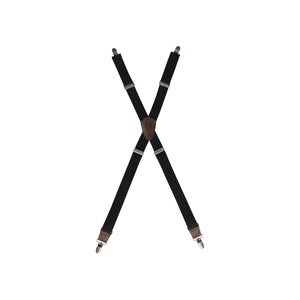 XNS03-BLK Chef Works Urban Collection Berkeley Apron Suspender Black Globe Importers